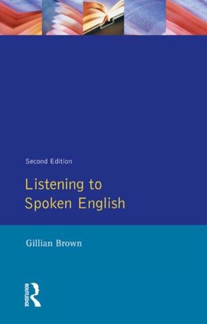 Cover of the book Listening to Spoken English by Commission on the Social Sciences