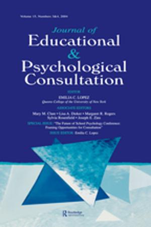 Cover of the book The Future of School Psychology Conference by Ulrike Passe, Francine Battaglia
