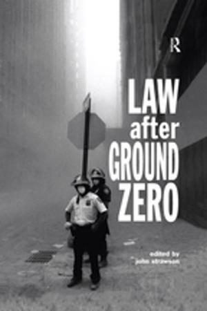 Cover of the book Law after Ground Zero by Elisabeth K. Chaves