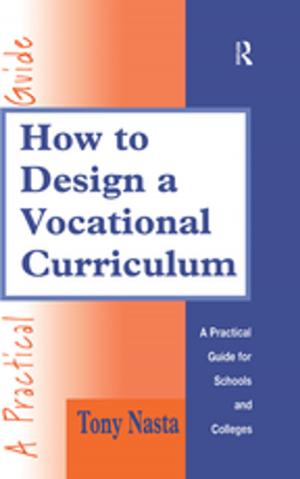 Cover of the book How to Design a Vocational Curriculum by Arthur E. Morgan