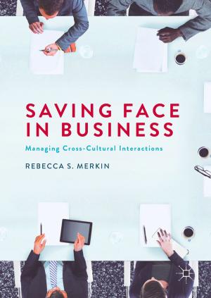 Cover of the book Saving Face in Business by C. Chitty