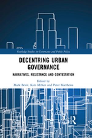 Cover of the book Decentring Urban Governance by 