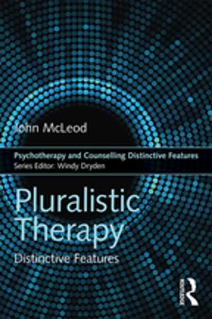 Book cover of Pluralistic Therapy