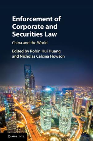 Cover of the book Enforcement of Corporate and Securities Law by Matthew Bribitzer-Stull
