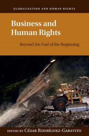 Cover of the book Business and Human Rights by Monica Cheesbrough