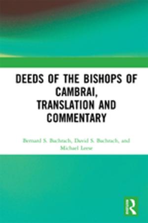 Book cover of Deeds of the Bishops of Cambrai, Translation and Commentary