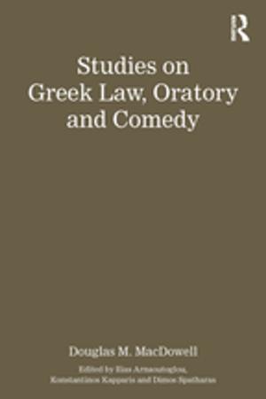 Cover of the book Studies on Greek Law, Oratory and Comedy by Cecil Davies