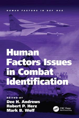 Cover of the book Human Factors Issues in Combat Identification by BillBryan Dean