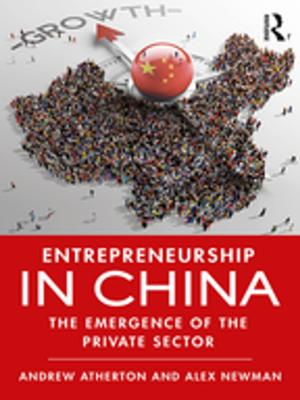 Cover of the book Entrepreneurship in China by Anoush Ehteshami