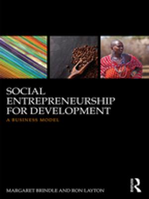 Cover of the book Social Entrepreneurship for Development by Madame De Stael, Morroe Berger