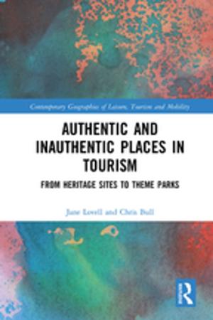 Cover of the book Authentic and Inauthentic Places in Tourism by Rene J. Barendse