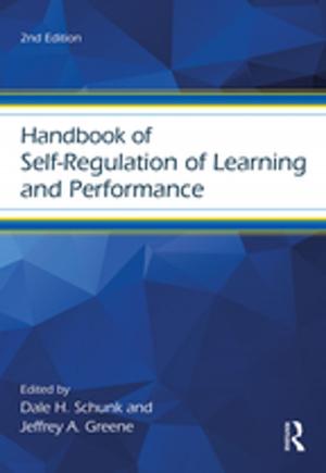 Cover of the book Handbook of Self-Regulation of Learning and Performance by Carol Stewart
