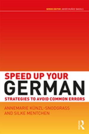 Cover of the book Speed up your German by Marc J. Epstein, Adriana Rejc Buhovac