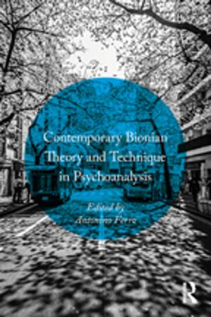 Cover of the book Contemporary Bionian Theory and Technique in Psychoanalysis by Reza Gholami