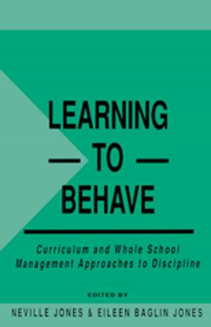 Cover of the book Learning to Behave by Steven P. Feldman