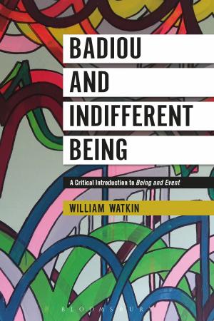 Cover of the book Badiou and Indifferent Being by Dr Stephen Turnbull