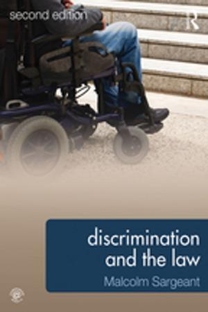 Book cover of Discrimination and the Law 2e