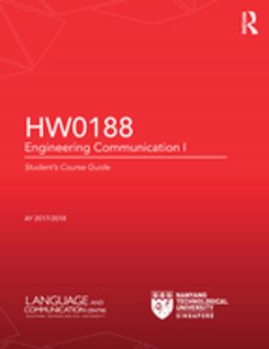 Cover of the book HW0188 Engineering Communication I by Scott Jarvis, Aneta Pavlenko