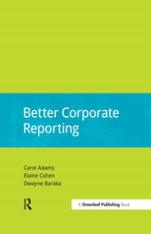Cover of the book Better Corporate Reporting by Marta Dyczok