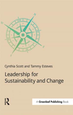Cover of the book Leadership for Sustainability and Change by 