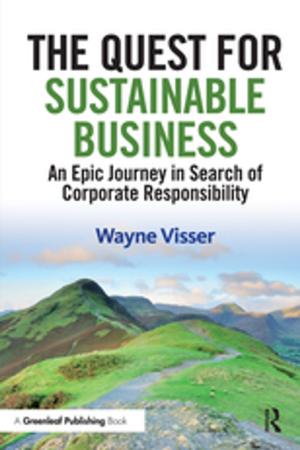 Cover of the book The Quest for Sustainable Business by Vikki Vickers