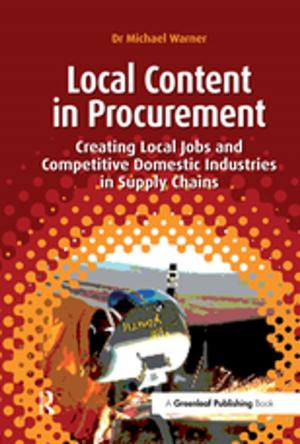 Cover of the book Local Content in Procurement by Sabah Siddiqui