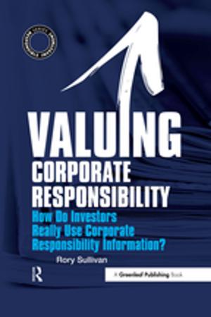 Cover of the book Valuing Corporate Responsibility by Tom Pollard