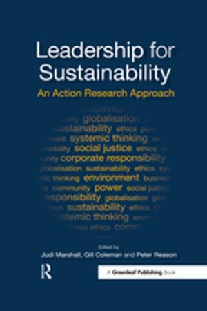 Book cover of Leadership for Sustainability