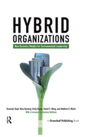 Cover of the book Hybrid Organizations by Indira Carr, Peter Stone
