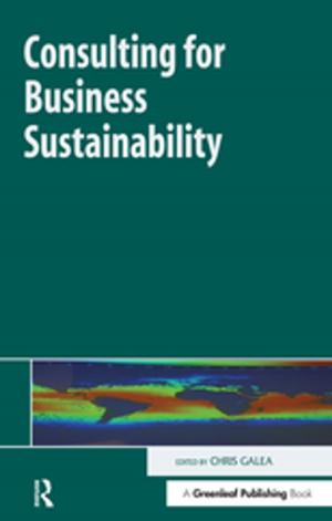 Cover of the book Consulting for Business Sustainability by Kikumi K. Tatsuoka