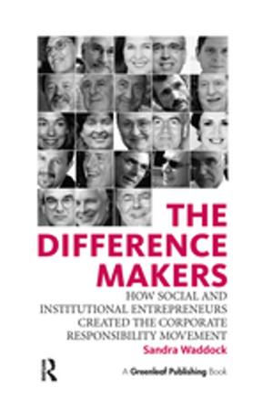 Cover of the book The Difference Makers by Brian Longhurst, Greg Smith, Gaynor Bagnall, Garry Crawford, Miles Ogborn