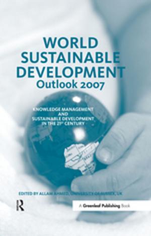 Cover of the book World Sustainable Development Outlook 2007 by Rene D'Anjou