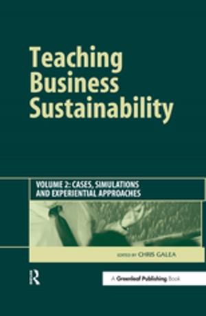 Cover of the book Teaching Business Sustainability Vol. 2 by Sergio Nisticò, Domenico Tosato