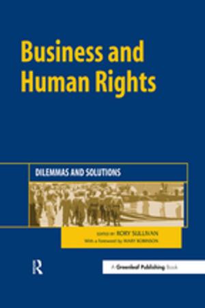 Cover of the book Business and Human Rights by Megan Riley McGilchrist