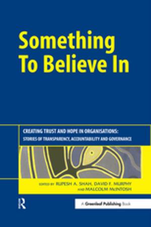 Cover of the book Something to Believe In by HansHeinrich Eggebrecht