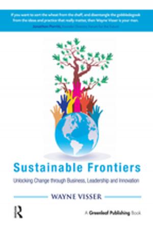 Cover of the book Sustainable Frontiers by Micheline Lessard