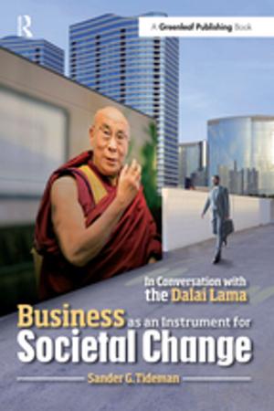 Cover of the book Business as an Instrument for Societal Change by Linda Lehmann, Shane R. Jimerson, Ann Gaasch
