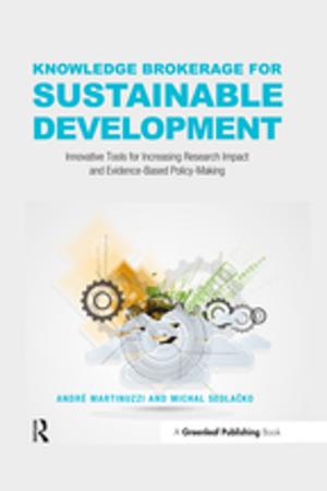 Cover of the book Knowledge Brokerage for Sustainable Development by 