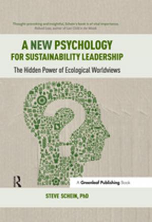 Cover of the book A New Psychology for Sustainability Leadership by Felicja Kruszewska