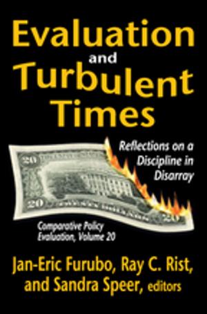 Cover of the book Evaluation and Turbulent Times by Harriet Martineau, Daniel Feller