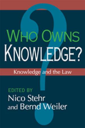 Cover of the book Who Owns Knowledge? by Alexander Murdock, Carol N. Scutt