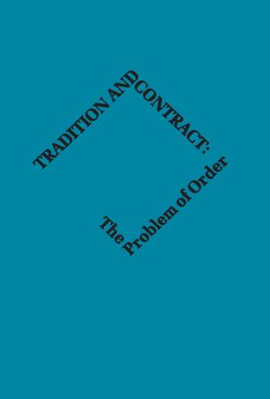 Cover of the book Tradition and Contract by 