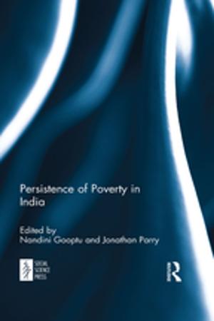 Cover of the book Persistence of Poverty in India by Jeffrey Berman