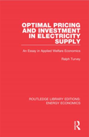 Cover of the book Optimal Pricing and Investment in Electricity Supply by 