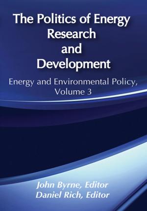 Cover of the book The Politics of Energy Research and Development by Valerie Bentz