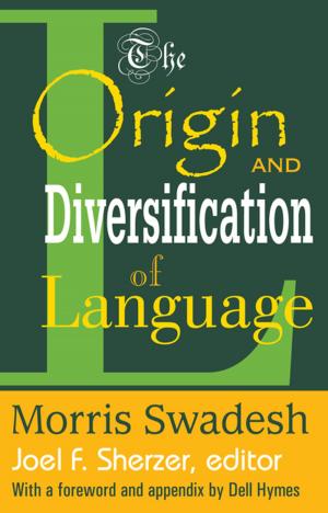 Cover of the book The Origin and Diversification of Language by Stella Bruzzi
