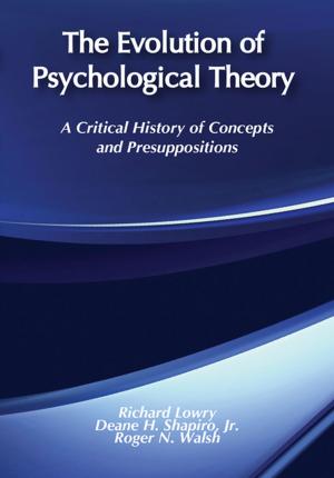 Book cover of The Evolution of Psychological Theory