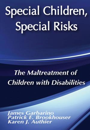 Cover of the book Special Children, Special Risks by Judith Miggelbrink, Joachim Otto Habeck, Peter Koch, Nuccio Mazzullo