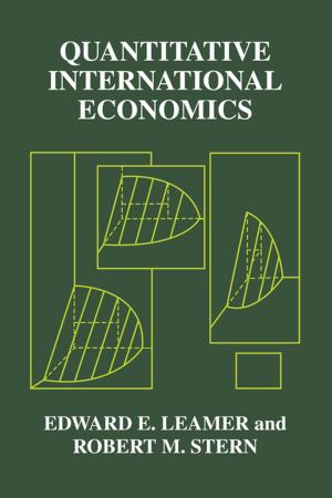 Cover of the book Quantitative International Economics by James J. Wirtz