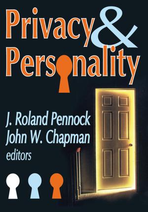 Cover of the book Privacy and Personality by Mitch Jacobson
